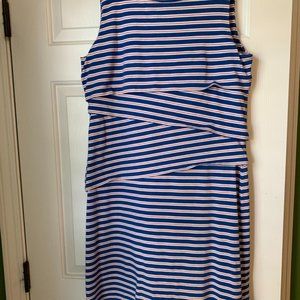 red white and blue sleeveless McLaughlin